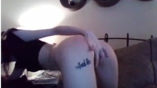 Skinny girl playing with herself 2