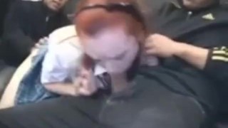 Redhead ed and Fucked On a Bus