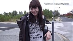 Real 18yo teen at porn casting