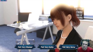 #2 Babysitters – footjob – nipple slip – 3 some