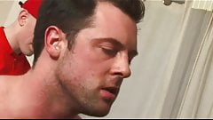 British slut Megan gets fucked in her flat