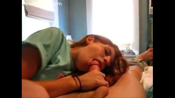 Cute redhead suck and swallow all