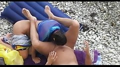 Girl does Blowjobs and prostate massage guy