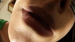 Gorgeous Jenn dangles her flats