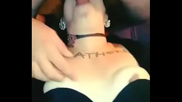 Horny milf sucks cock and takes cumshot to the tits