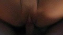 she screams and gets nailed with cum on her chest