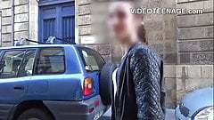 skinny brunette teen first porn casting