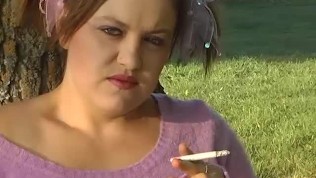 Smoking School Girl Sweater Roleplay – ALHANA WINTER – RottenStar Vintage