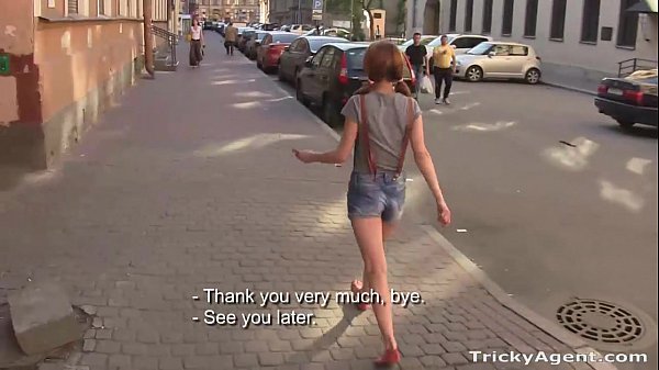 Tricky Agent – A skinny redhead Christi Cats is eager to be fucked!