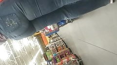 Flat, but phat booty in ieans