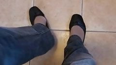 In  my ballerina flats 1