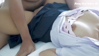 Pinay student virgin subrang ingay habang ka sex si teacher
