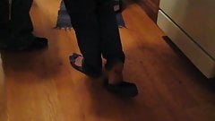 Purple Sam & Libby Ballet Flats Shoeplay Part 3