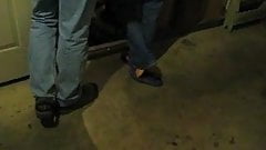 Purple Sam & Libby Ballet Flats Shoeplay