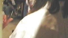 Sam & Libby Ballet Flats Shoeplay at a Party