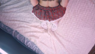 Fucked a hot schoolgirl, gave a blowjob, a beautiful teen, slowsex Part 1