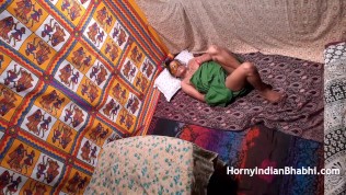 indian aunty horny for her nephew showing hairy pussy to get fucked