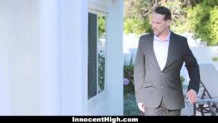 InnocentHigh – Busty Student Fucked By Principal