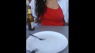 (Risky Public) MY FIRST TINDER DATE SURPRISE ME!!!