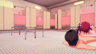 Showering With Amane Suou (Grisaia No Kajitsu)