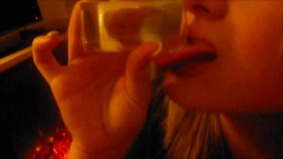 Slow Deepthroat Sucking Blowjob,Milking Hot Cum Into Shot Glass & Swallowed