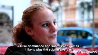 Studentin offenherzig!