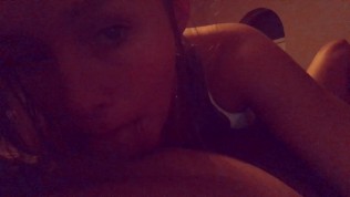 This Teen blowjob is perfect. Had to be quiet with guests in the other room