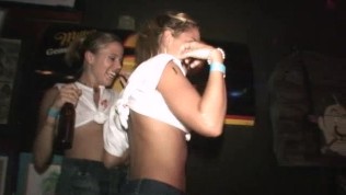 Wet Tshirt contest at Dirty Harry’s Key West Florida with Lots of Pussy Flashing