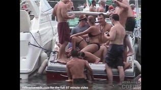 I checked into Party Lake Weekend with some lovely naked party-goers to party