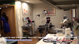 Ebony Tori Sanchez’s Freshment College Entrance Physical By Doctor Tampa On GirlsGoneGynoCom