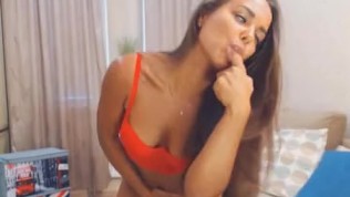 Naughty College Chick Gets Naughty in Her Apartment