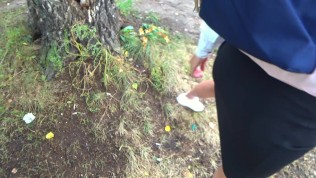 Stranger and 18 y.o excellent student. HER FIRST joint